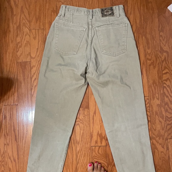 1990’s Express No. 4 High Waisted Tan Denim - Picture 11 of 12